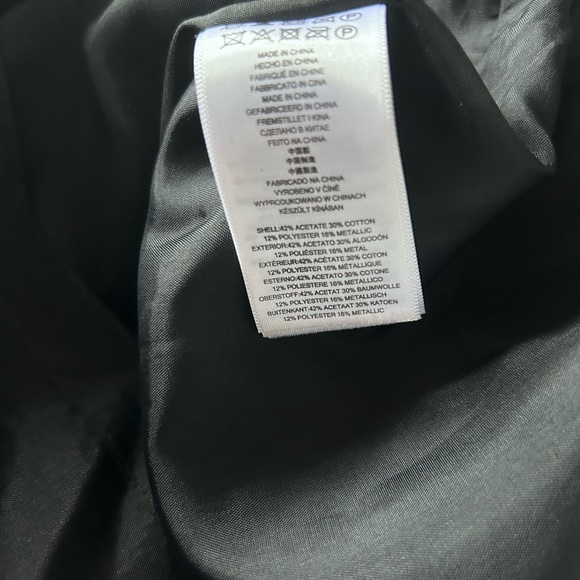 Michael Kors Gold Metallic Sheath Cocktail Dress EUC - Picture 8 of 8